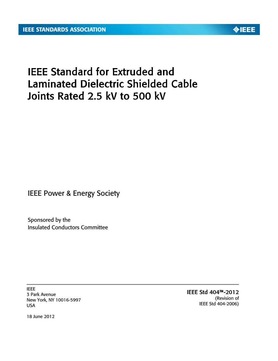 IEEE 404-2012 pdf