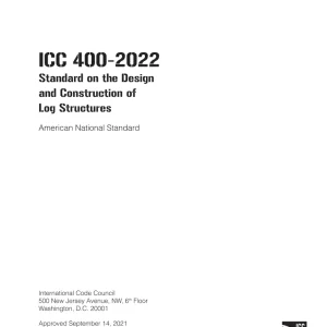 ICC 400-2022 pdf