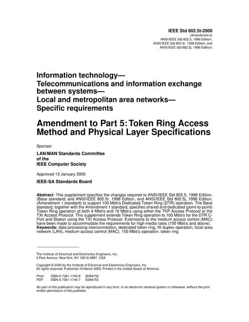 IEEE 802.5t-2000 pdf