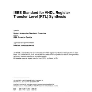 IEEE 1076.6-1999 pdf