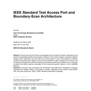 IEEE 1149.1-2001 pdf