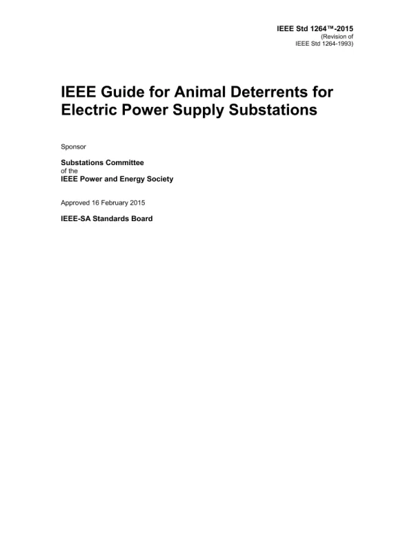 IEEE 1264-2015 pdf