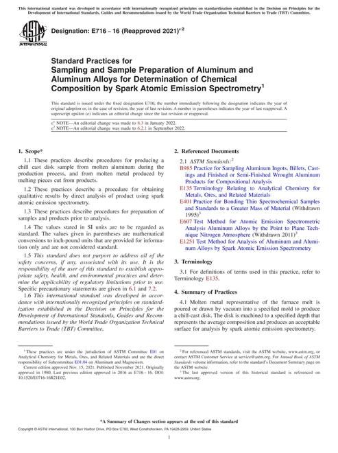 ASTM E716-16(2021)e2 pdf