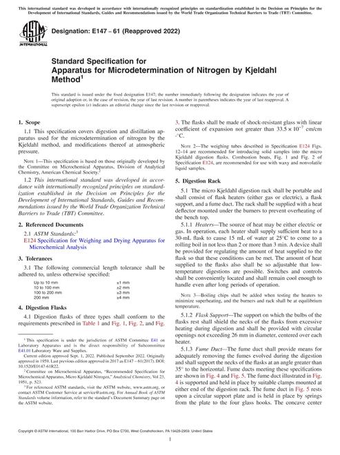 ASTM E147-61(2022) pdf