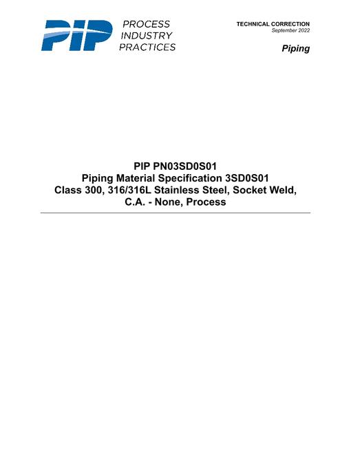 PIP PN03SD0S01 pdf