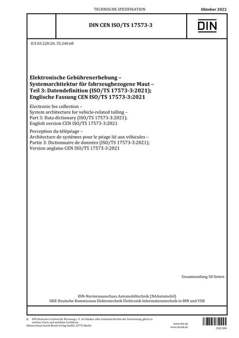 DIN CEN ISO/TS 17573-3 pdf