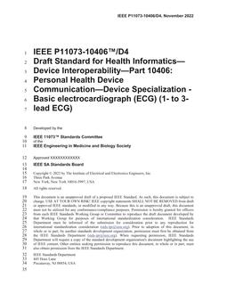 IEEE 11073-10406-2023 pdf