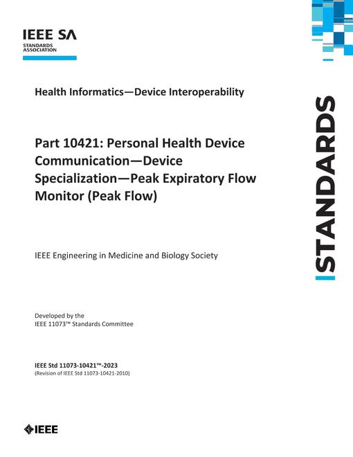 IEEE 11073-10421-2023 pdf