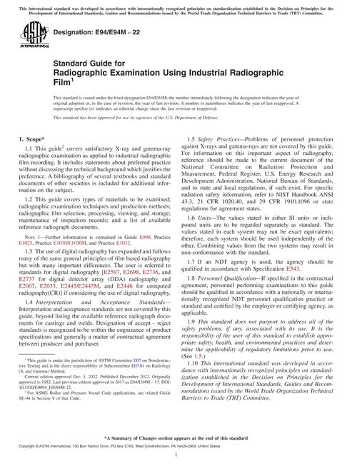 ASTM E94/E94M-22 pdf