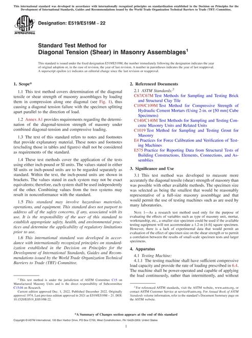 ASTM E519/E519M-22 pdf