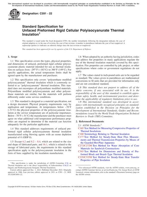 ASTM C591-22 pdf