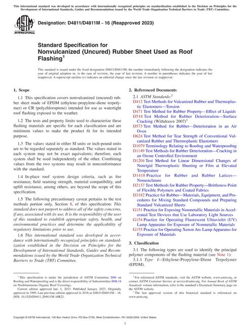 ASTM D4811/D4811M-16(2023) pdf