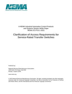 NEMA ICS P10.1-2022 pdf