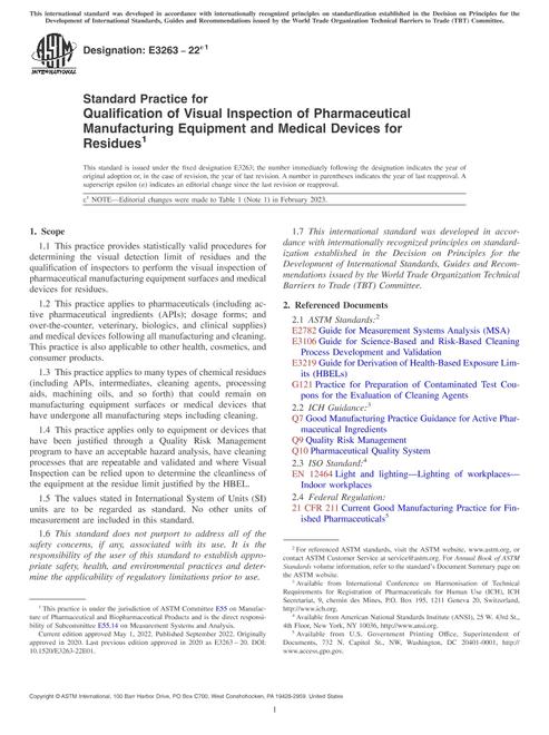 ASTM E3263-22e1 pdf