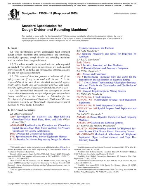 ASTM F1966-12(2023) pdf