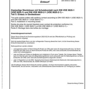 DIN 49440-5 - DRAFT pdf