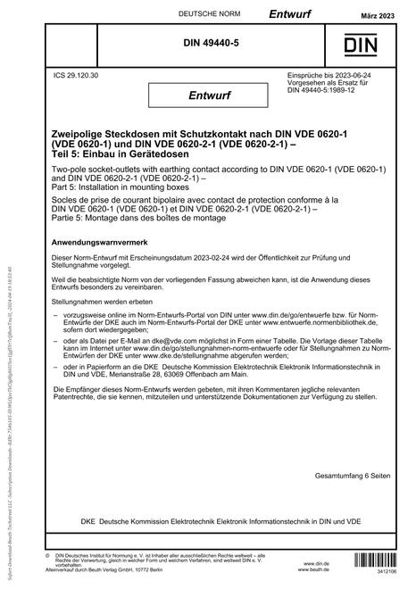 DIN 49440-5 - DRAFT pdf