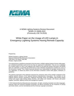 NEMA LS 20006-2022 pdf