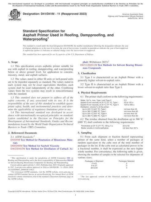 ASTM D41/D41M-11(2023) pdf