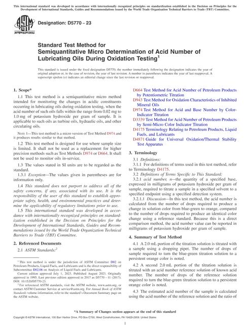 ASTM D5770-23 pdf