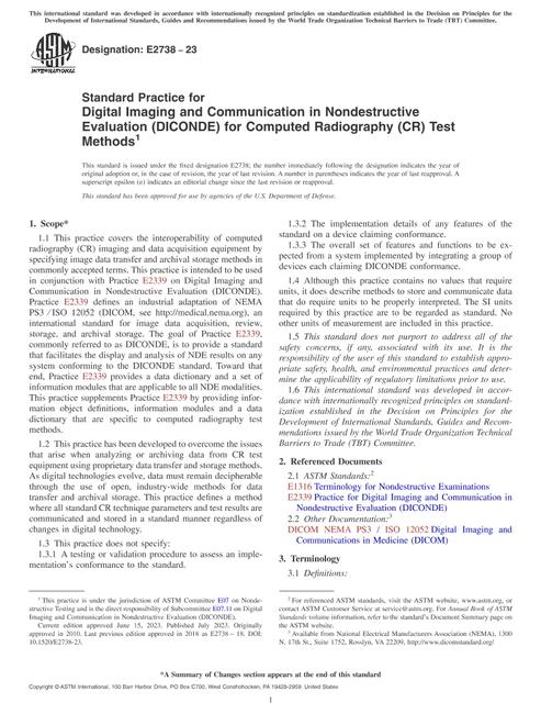 ASTM E2738-23 pdf