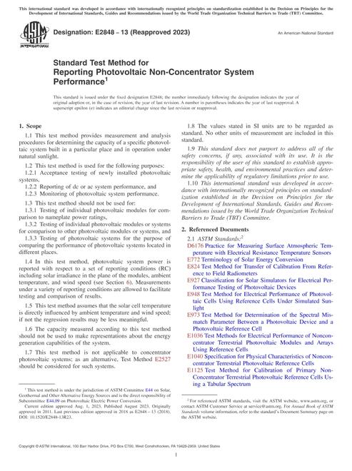 ASTM E2848-13(2023) pdf