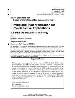 IEEE 802.1ASdr-2024 pdf