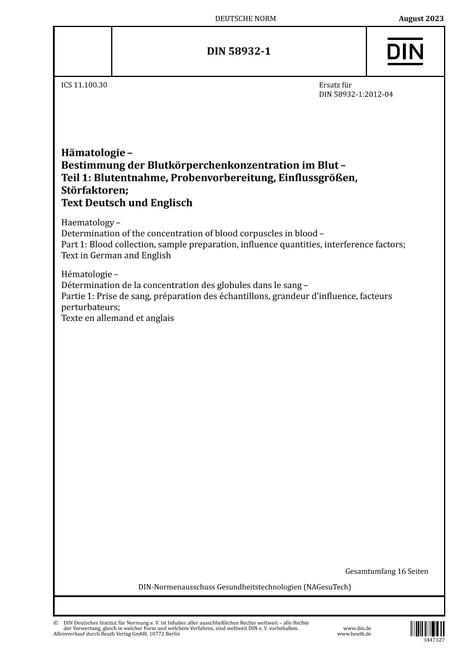 DIN 58932-1 pdf