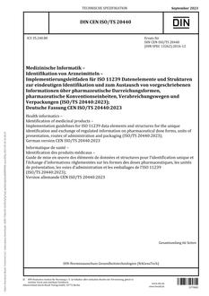 DIN CEN ISO/TS 20440 pdf