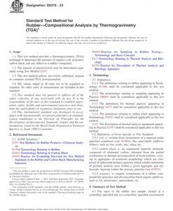 ASTM D6370-23 pdf