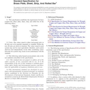 ASTM B36/B36M-23 pdf