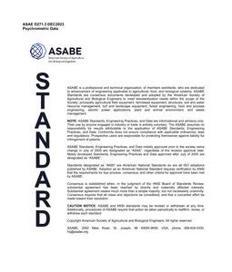 ASAE/ASABE D271.3 pdf