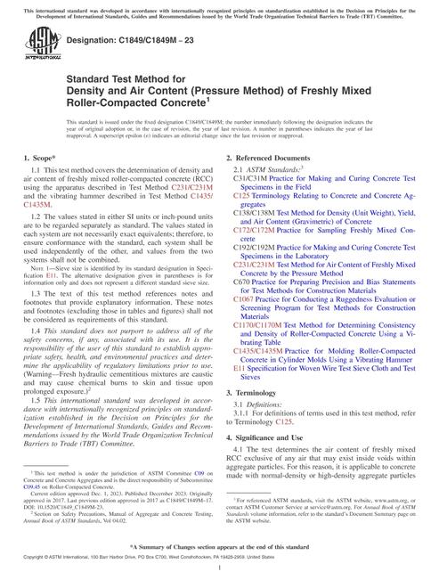 ASTM C1849/C1849M-23 pdf