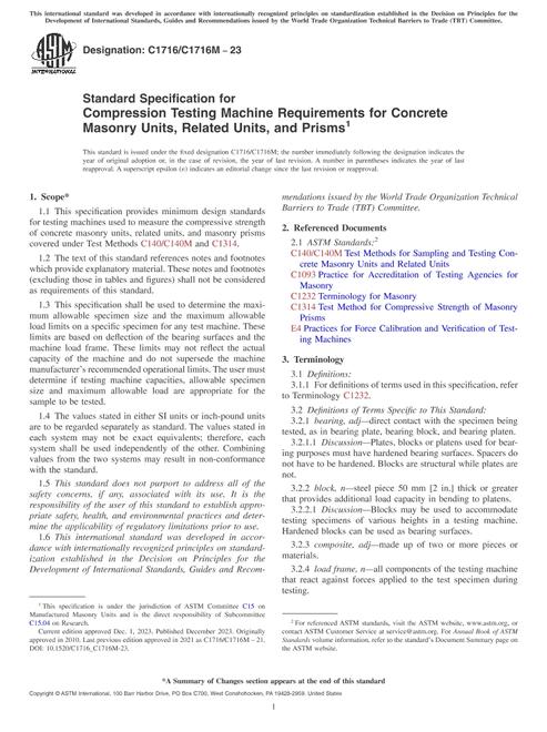 ASTM C1716/C1716M-23 pdf