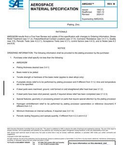 SAE AMS2402M pdf