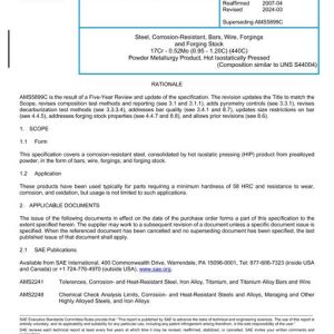 SAE AMS5899D pdf