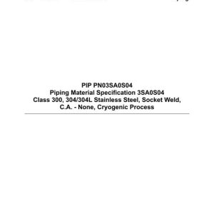 PIP PN03SA0S04 pdf