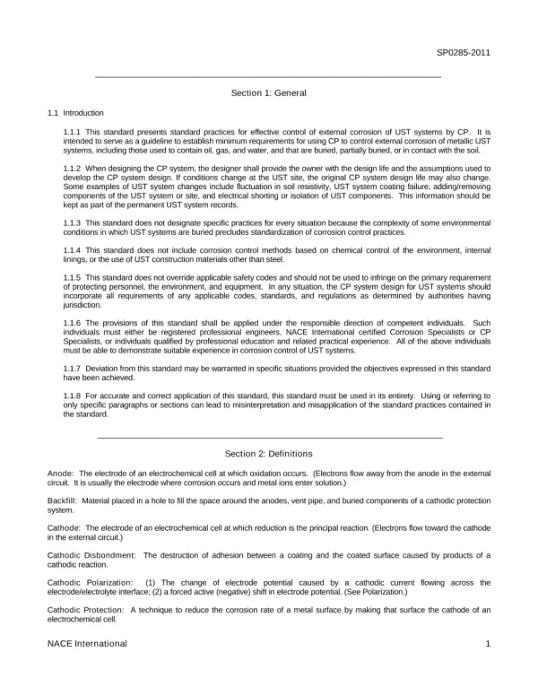 NACE SP0285-2011 pdf