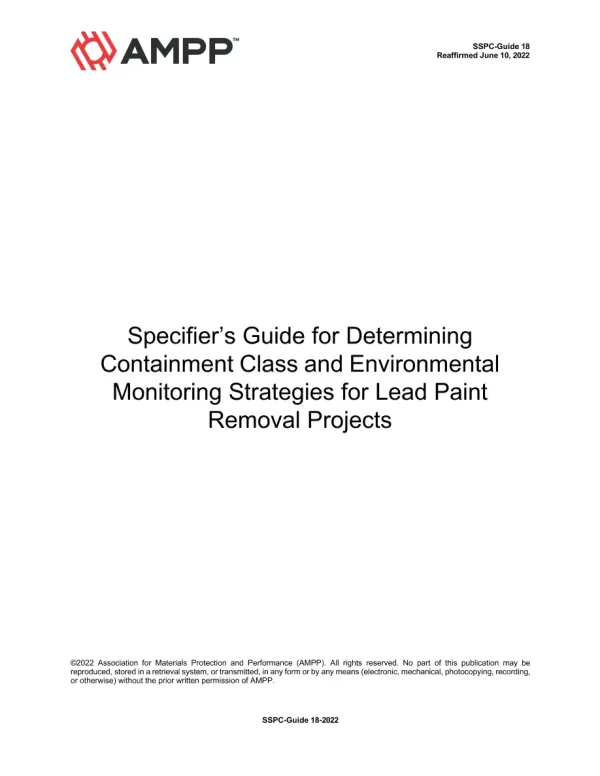 SSPC Guide 18 pdf