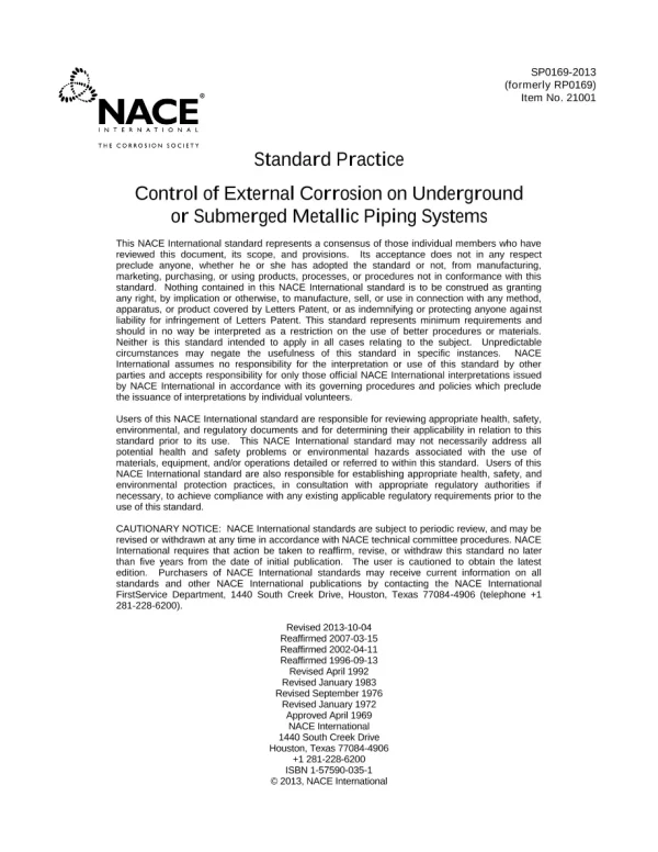 NACE SP0169-2013 pdf