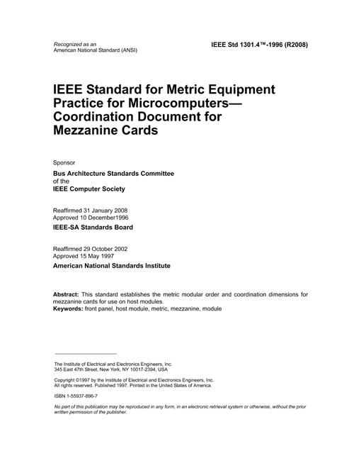 IEEE 1301.4-1996 pdf