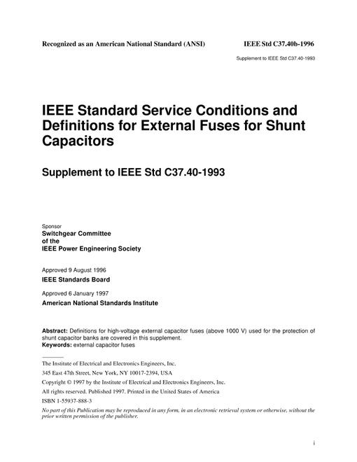 IEEE C37.40b-1996 pdf