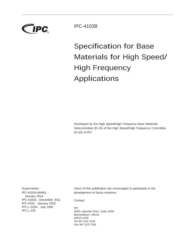 IPC 4103B pdf