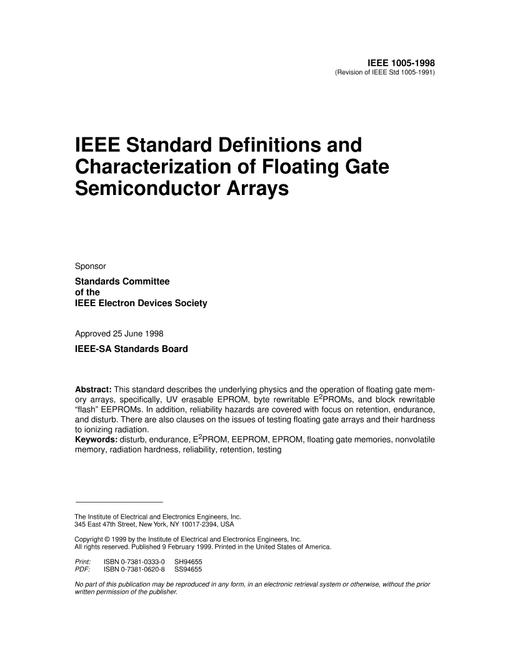 IEEE 1005-1998 pdf