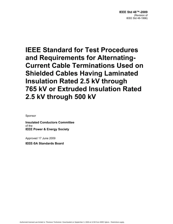 IEEE 48-2009 pdf