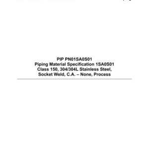 PIP PN01SA0S01 pdf