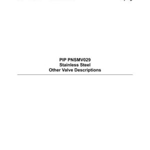 PIP PNSMV029 pdf