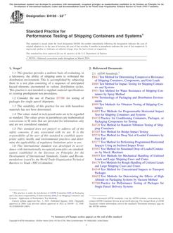 ASTM D4169-23e1 pdf