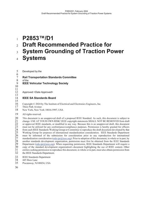 IEEE P2853 pdf