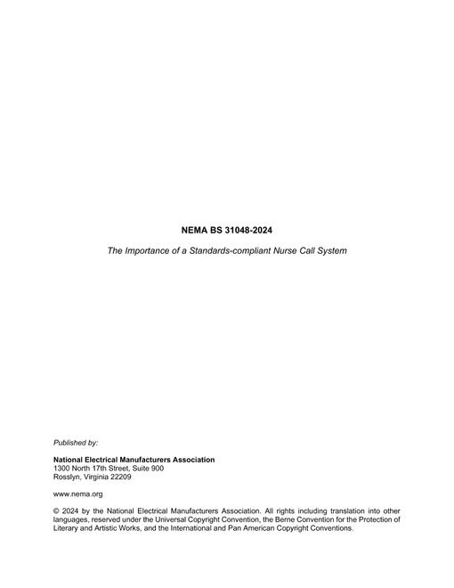 NEMA BS 31048-2024 pdf